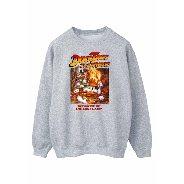 Disney Mens Duck Tales The Movie Sweatshirt XL Sports Grey Sports Grey XL