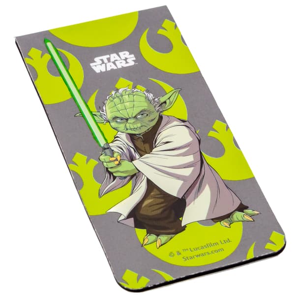 Star Wars Yoda Magnetisk Bokmärke One Size Grön/Grå/Vit Green/Grey/White One Size