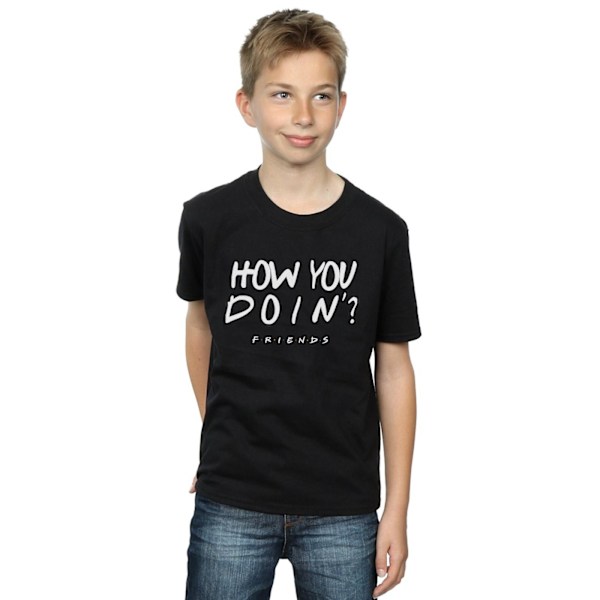 Friends Boys How You Doin? T-shirt 12-13 år Svart Black 12-13 Years