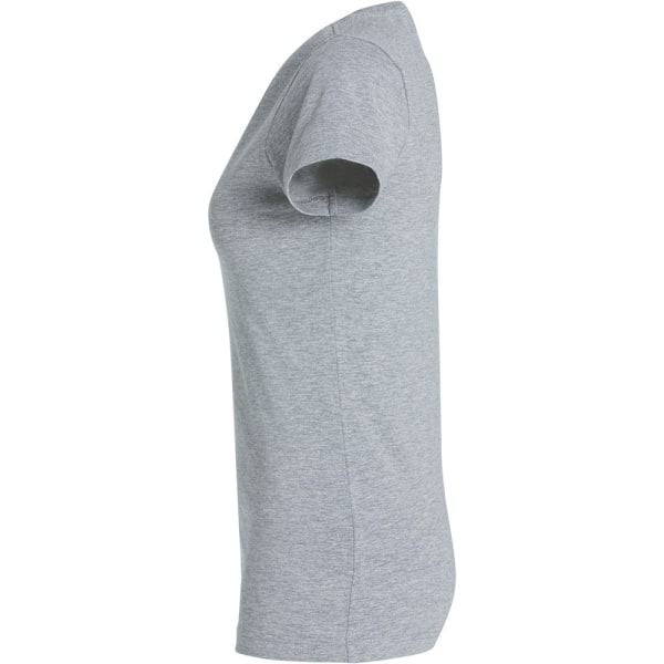 Clique Dam/Kvinnor Premium Melange Poloskjorta L Grå Melange Grey Melange L