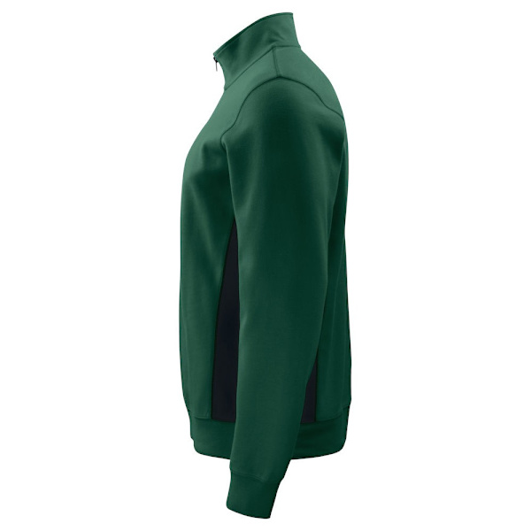 Projob Herr Halv Zip Sweatshirt M Forest Green Forest Green M
