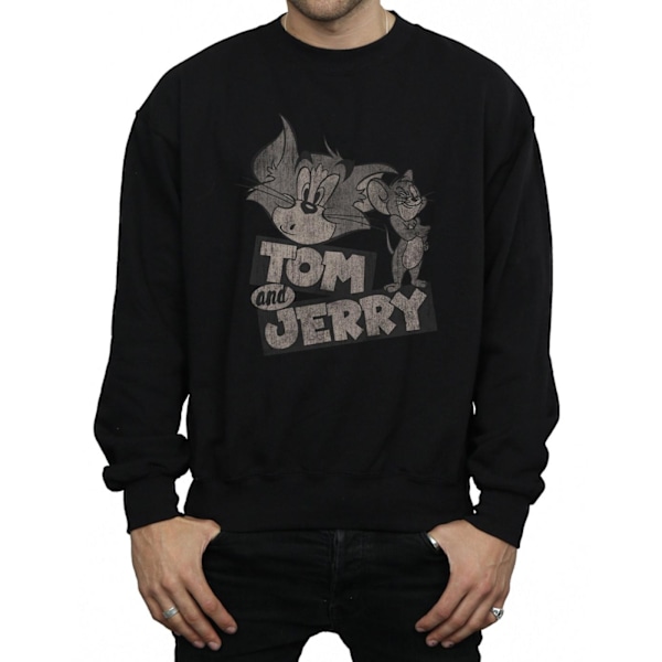 Tom och Jerry Herr Wink Sweatshirt XL Svart Black XL
