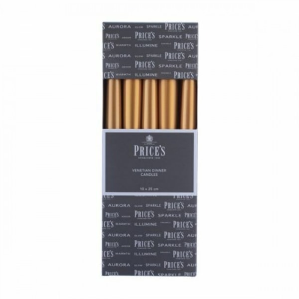Price´s Candles Pelarljus (10-pack) One Size Guld Gold One Size
