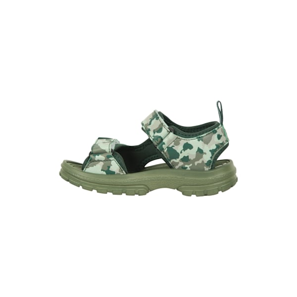 Mountain Warehouse Pojkar Kamouflage Sandaler 13 UK Barn Grön Green 13 UK Child