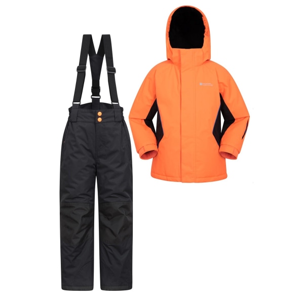 Mountain Warehouse Barnkläder/Barn Skidjacka & Byxor Set 2-3 Bright Orange 2-3 Years