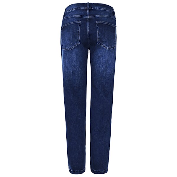 AWDis So Denim Herr Max Slim Jeans 30L Mörkblå Tvätt Dark Blue Wash 30L