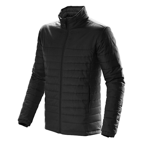 Stormtech Herr Nautilus Quiltad Jacka med Huva L Svart Black L