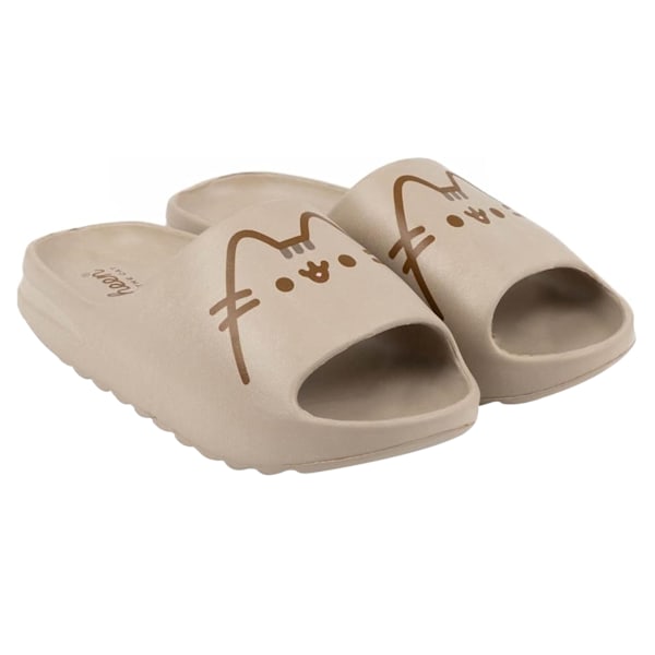 Pusheen Flickor Formgjuten Fotbädd Tofflor 2.5 UK Brun Brown 2.5 UK
