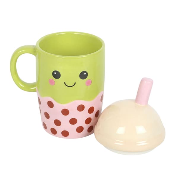 Something Different Kawaii Bubble Tea 370ml Mugg En Storlek Flerfärgad Multicoloured One Size