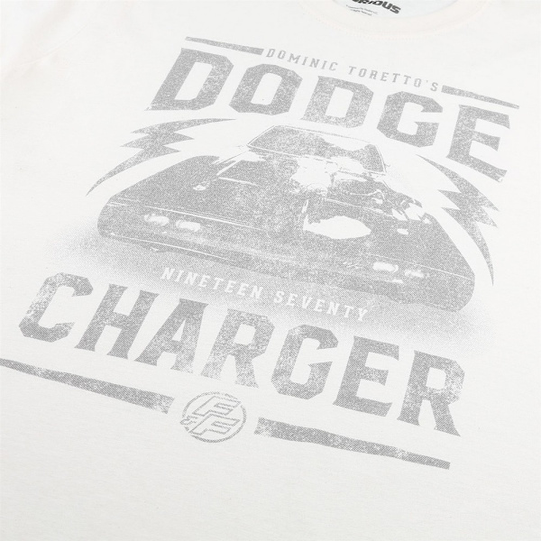 Fast & Furious Dodge Charger T-shirt för män XXL Natural Natural XXL