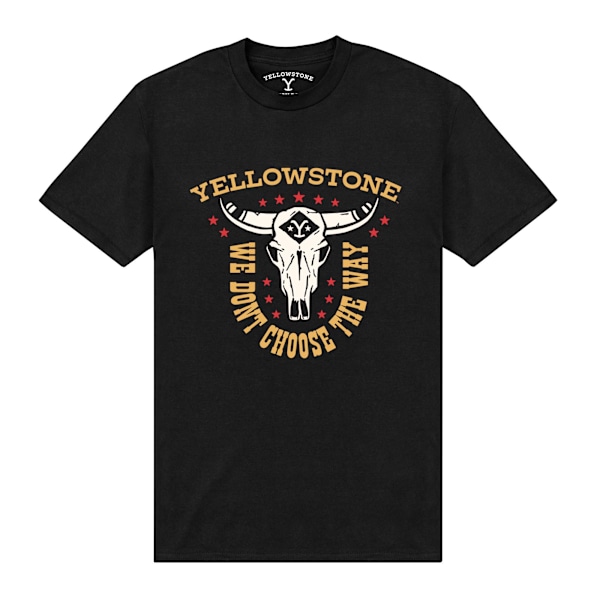 Yellowstone Unisex Vuxen Vi Väljer Inte Sättet T-Shirt S Svart Black S