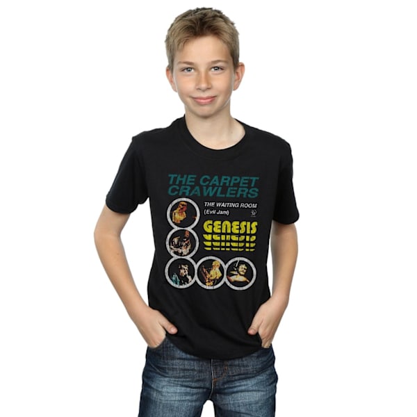 Genesis Boys The Carpet Crawlers T-Shirt 12-13 år Svart Black 12-13 Years