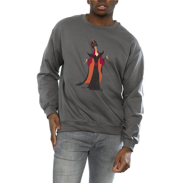 Disney Classic Jafar Sweatshirt L Charcoal för män Charcoal L