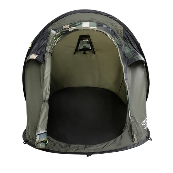 Regatta Malawi Pixelated 2-personers Pop-Up Tält One Size Multicol Multicoloured One Size