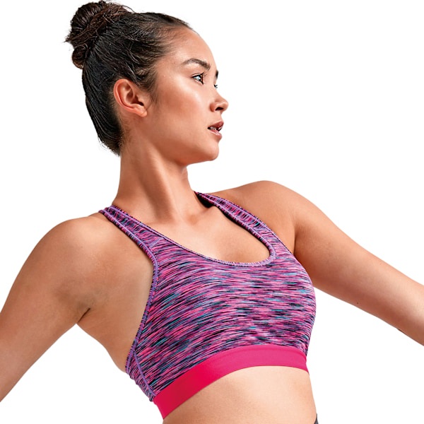 TriDri Sport-BH för kvinnor/damer (medium support) M S Space Pink M