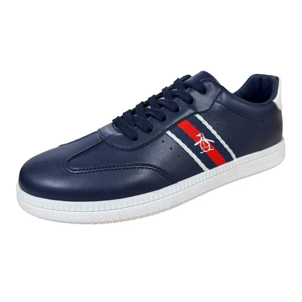 Original Penguin Herr Flat Sneakers 10 UK Marinblå Navy 10 UK
