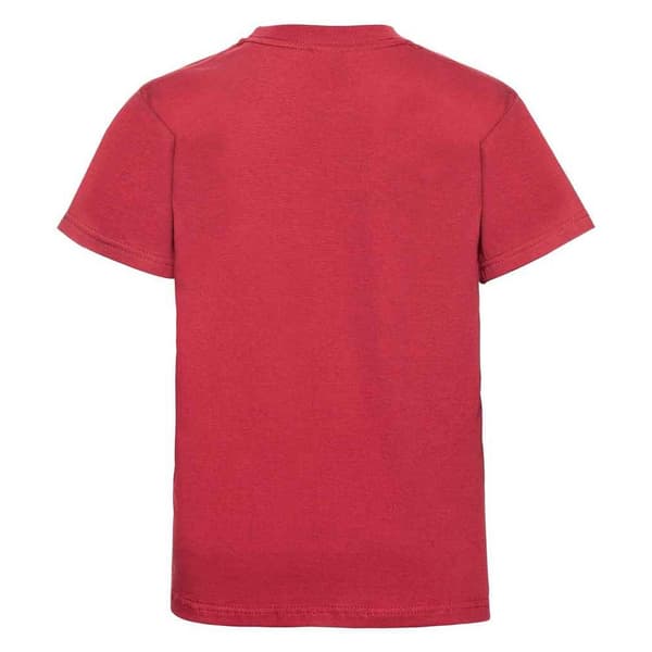 Jerzees Schoolgear Barn/Barn Classic Plain Ringspun Bomull Classic Red 1-2 Years