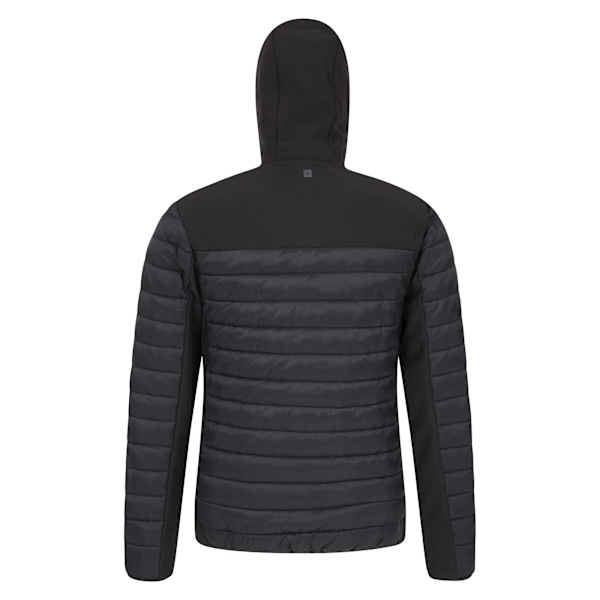 Mountain Warehouse Mens Turbine II Padded Soft Shell Jacket XXS Black XXS