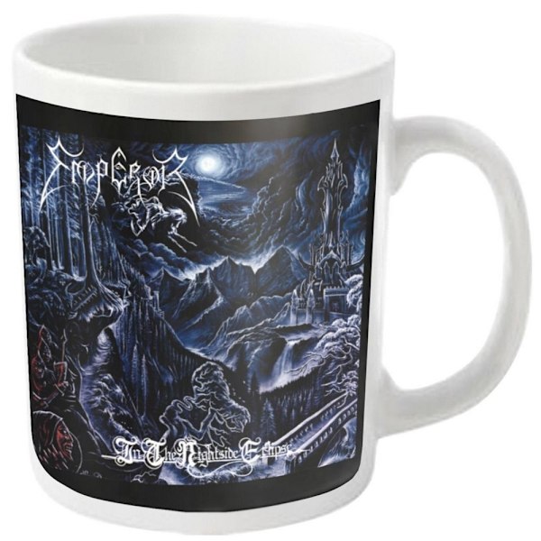 Emperor In The Nightside Eclipse Mug En Storlek Vit/Svart White/Black One Size
