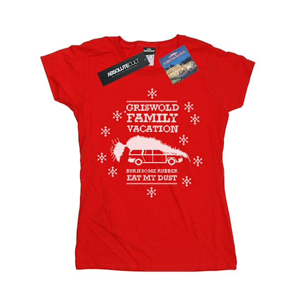 National Lampoon´s Christmas Vacation Womens/Ladies Eat My Dust Red XL