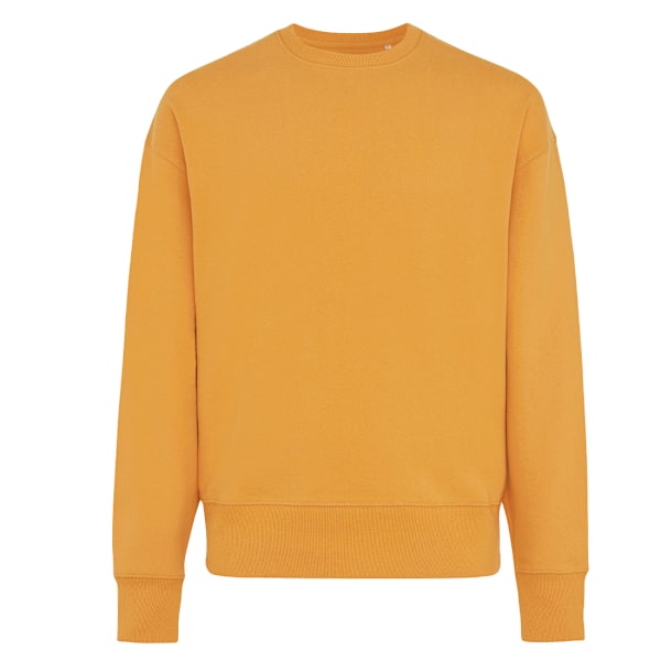Iqoniq Unisex Vuxen Kruger Återvunnen Bomull Rundhals Avslappnad Passform Sundial Orange L