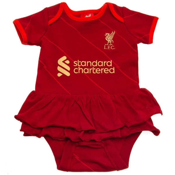 Liverpool FC Baby Tutu Kjol Bodysuit 3-6 månader Röd Red 3-6 Months