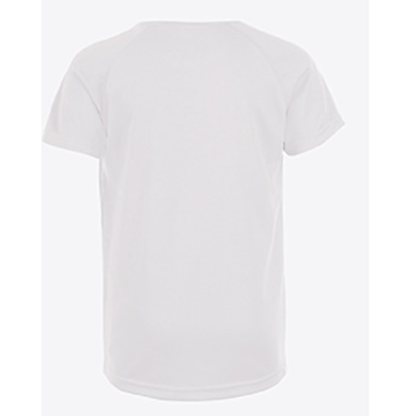 SOLS Barn/Barn Sporty Unisex Kortärmad T-shirt 6 år Vit White 6yrs