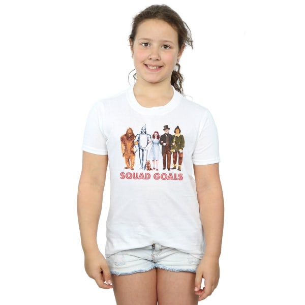The Wizard Of Oz Girls Squad Goals Bomull T-shirt 5-6 år Vit White 5-6 Years