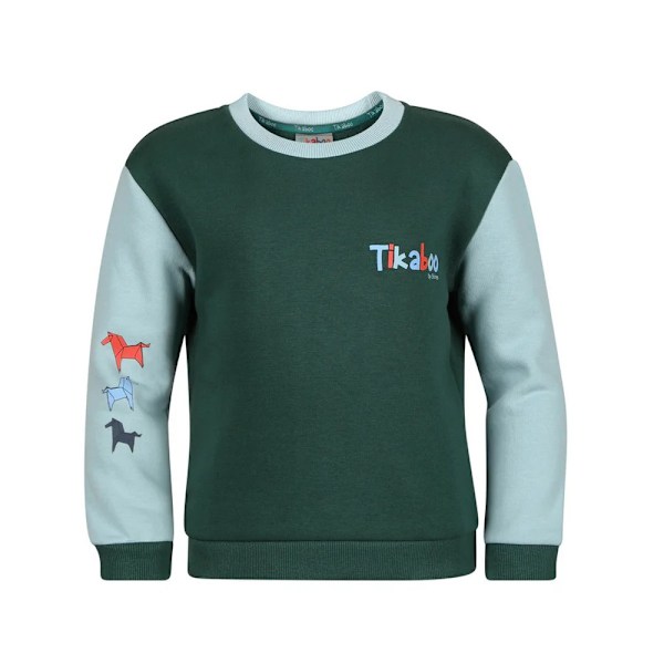 Tikaboo Flicktröja 3-4 År Grön Green 3-4 Years