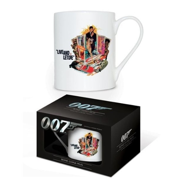 James Bond Live And Let Die Mugg One Size White White One Size
