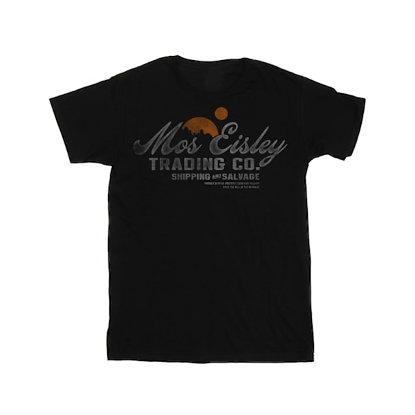 Star Wars Girls Mos Eisley Trading Co Bomull T-shirt 5-6 år Black 5-6 Years