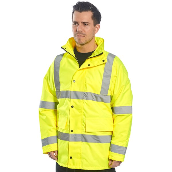 Portwest Hi-Vis 4-i-1 Trafikjacka L Gul - Herr Yellow L