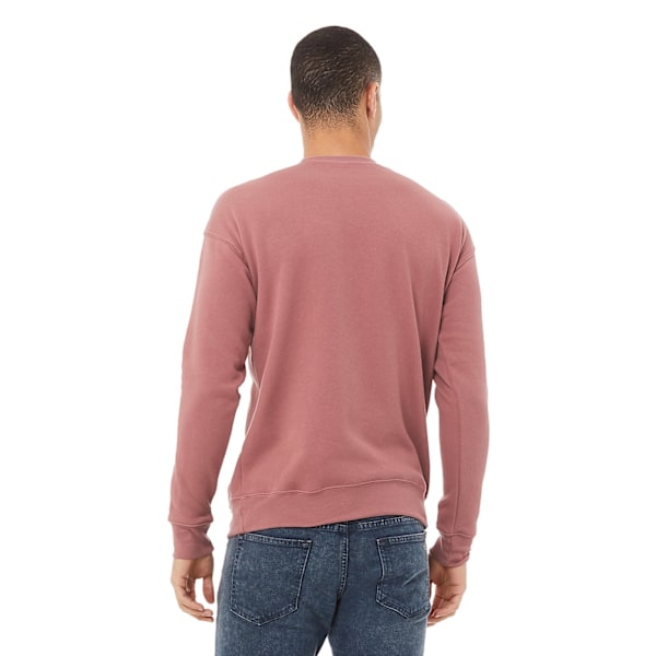 Bella + Canvas Unisex Vuxen Fleece Drop Shoulder Sweatshirt XS Mauve XS