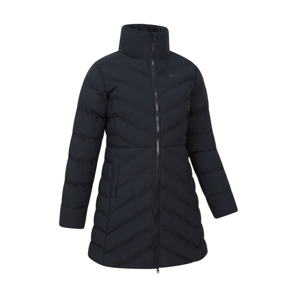 Mountain Warehouse Anmore Vadderad Jacka Dam 18 UK Bla Black 18 UK