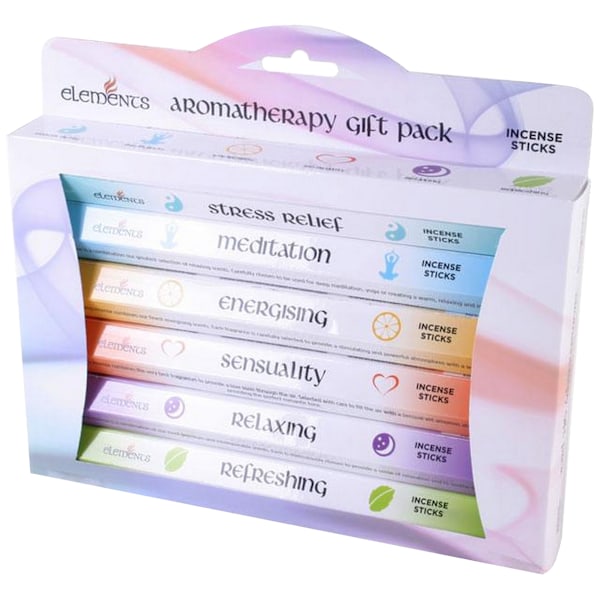 Elements Aromatherapy Rökelse Presentförpackning (Låda Med 6 Förpackningar) En Storlek Multicoloured One Size