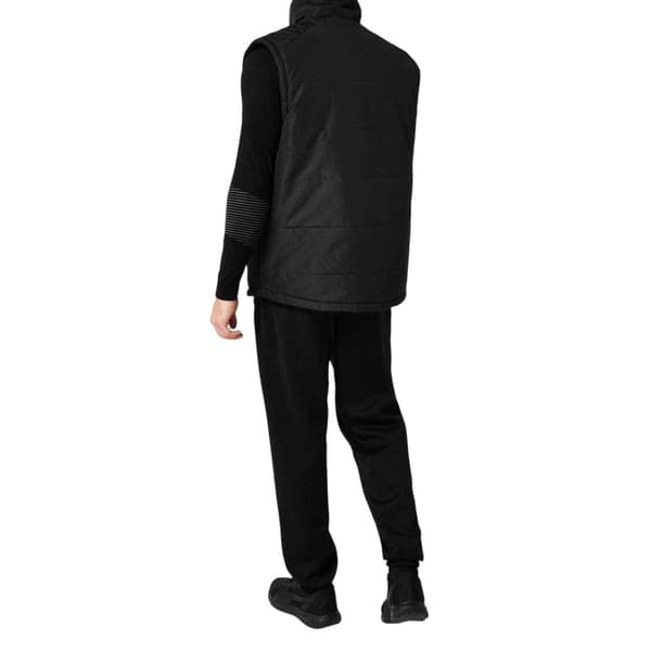 Slazenger Herr Logotyp Vadderad Gilet S Svart Black S