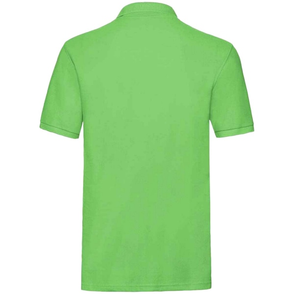 Fruit of the Loom Premium bomullspiké poloskjorta L Lime Lime L