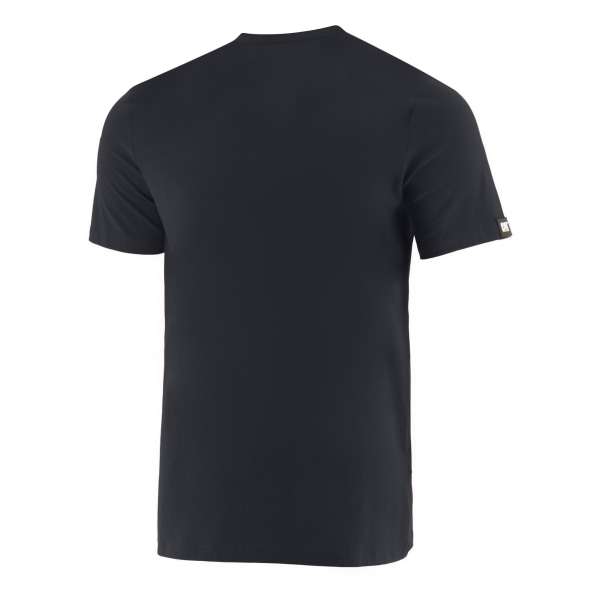 Caterpillar Mens Essentials Kortärmad T-shirt L Svart Black L