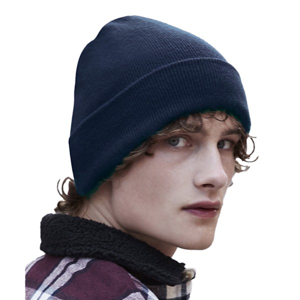 Beechfield Original Recycled Cuffed Beanie One Size French Navy French Navy One Size