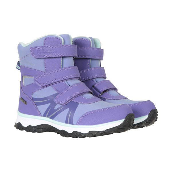 Mountain Warehouse Barnens/Barn Slope Adaptive Softshell Snö Lavender/Mint 12 UK Child