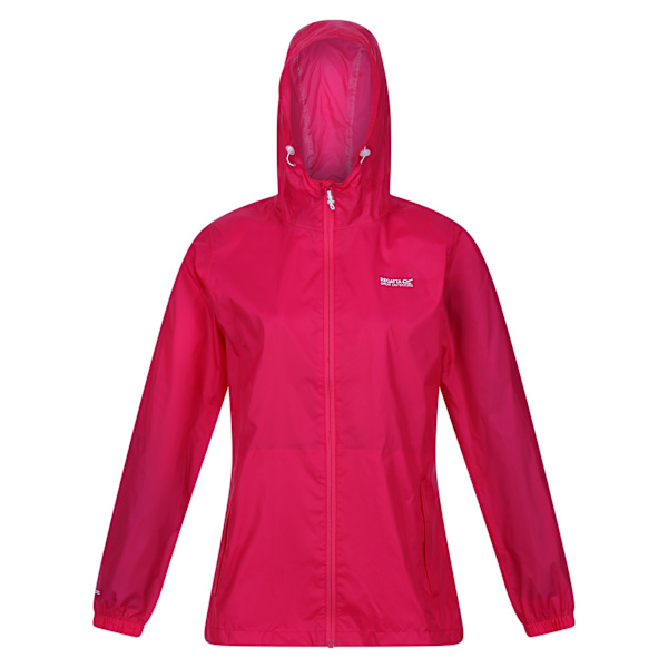 Regatta Dam/Kvinna Pack It III Vattentät Jacka 10 UK Rosa Pink Potion 10 UK