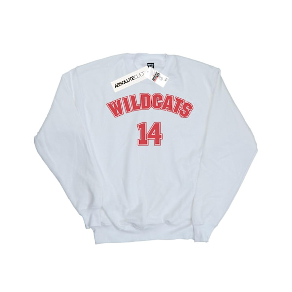 Disney Girls High School Musical The Musical Wildcats 14 Sweatshirt White 3-4 Years