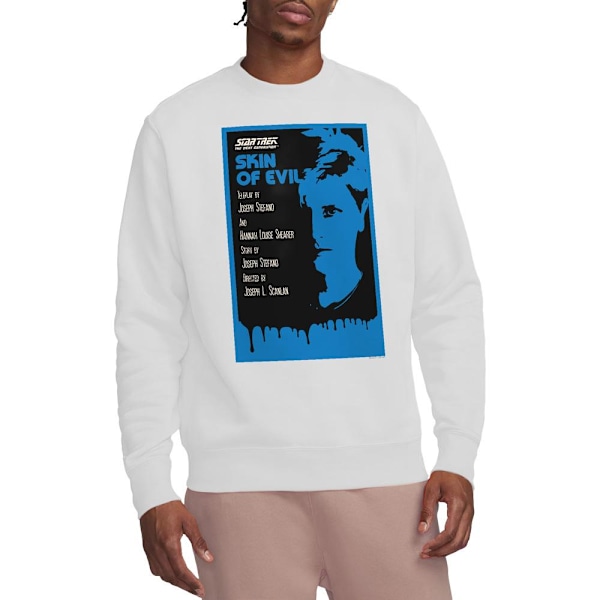 Star Trek Unisex Vuxen The Next Generation Säsong 1 Avsnitt 23 White S