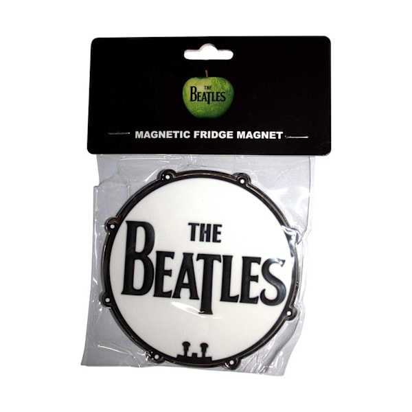 The Beatles Trumlogga Kylskåpsmagnet En Storlek Vit/Svart White/Black One Size