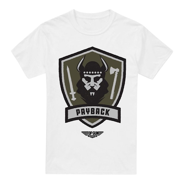 Top Gun Herr Payback Logo T-Shirt 3XL Vit White 3XL