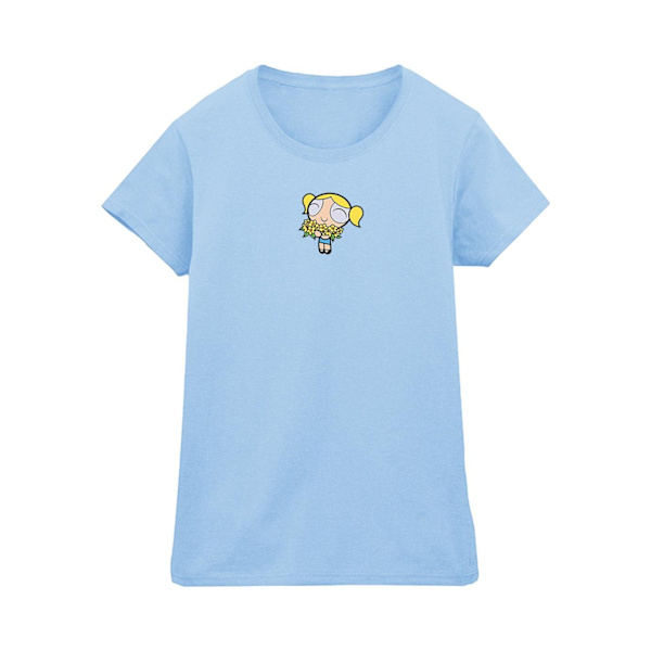 The Powerpuff Girls Dam/Dam T-shirt i bomull M Baby Blue Baby Blue M