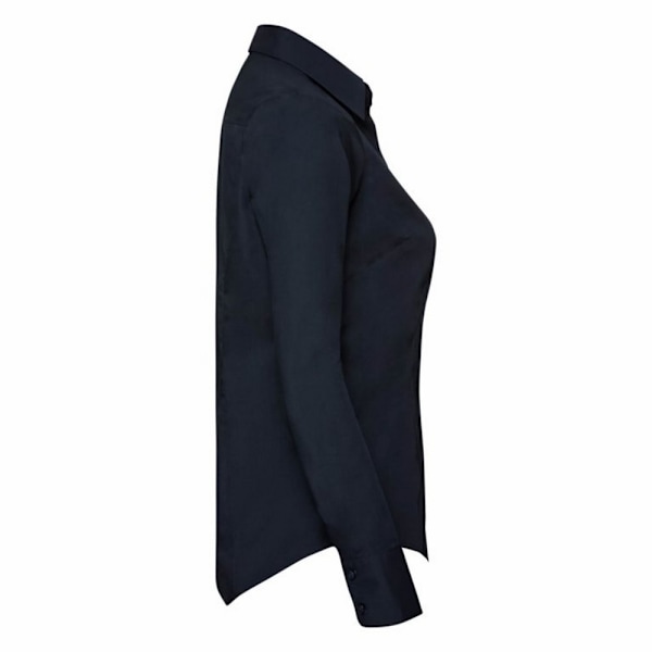 Russell Collection Dam/Kvinna Långärmad Poly-Bomull Easy C French Navy M
