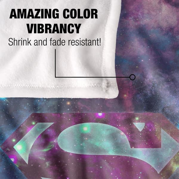 Superman Rymdfilt One Size Flerfärgad Multicoloured One Size