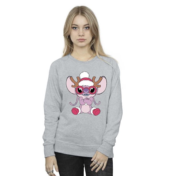 Disney Dam/Dam Lilo & Stitch Angel Ren Sweatshirt XL Sports Grey XL