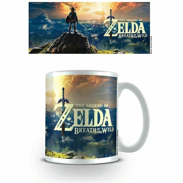 Legend of Zelda: Andedräkt av den vilda solnedgången Mugg En one size Mul Multicoloured One Size